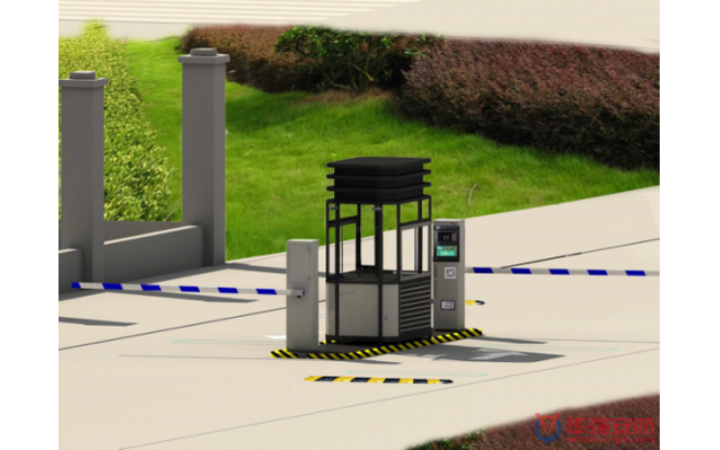 耀岳科技车牌识别道闸一体机