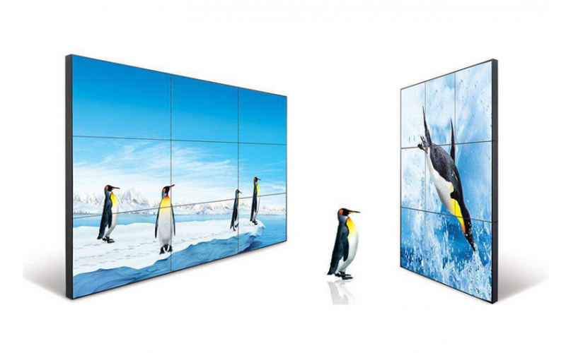 LG55寸超窄边液晶拼接屏(拼接缝隙0.88mm）